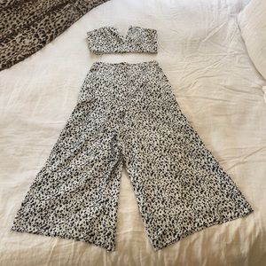 2 pc leopard print set